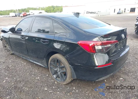 2024 Honda Civic Sport из США, поврежденный, VIN 2HGFE2F50RH522048